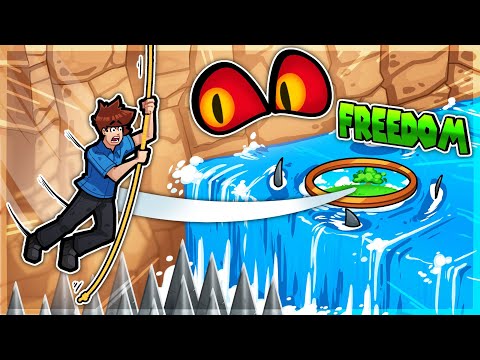 I beat 100% of the worlds hardest game