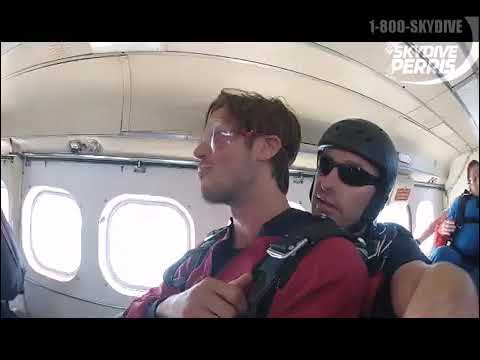 Lucas Bravo Skydive Experience