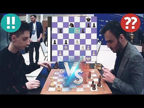 The Roooook!! Daniil Dubov plays a brilliant tactical rook sacrifice against Amin Tabatabaei | 2023