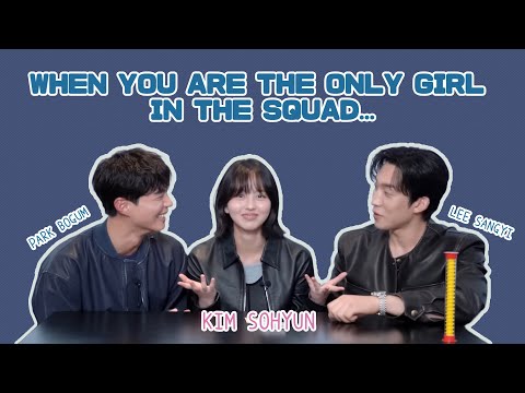 [eng] Kim So Hyun being the only woman in team (ft. Good-vengers)