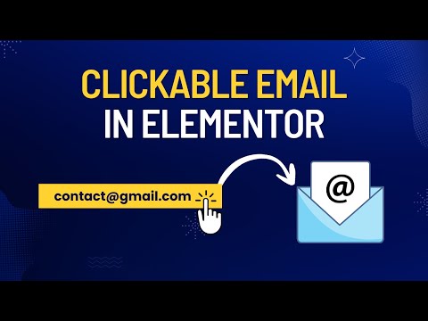 How To Create a Click To Email Link Button In Elementor WordPress with Mailto Link