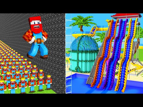 ICH PRANKE ELINA MIT BENX KLONEN im BAU BATTLE! (Minecraft)