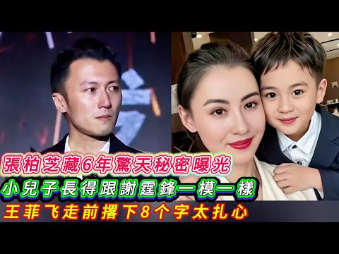 張柏芝6年最狠王炸！小兒子偷拍照曝光，謝霆鋒秒崩：為什麼不告訴我？！