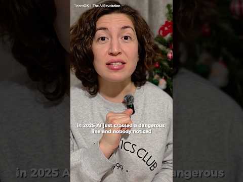 AI just crossed a dangerous line... and nobody noticed.#ai #youtubeshorts #shorts