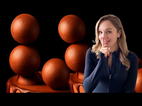 Шоколадные шары, которые НЕ тают! Показываю профессиональную технику без трещин 🍫