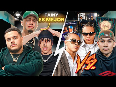 REACCIÓN a EL VERSUS MAS DIFICIL “TAINY vs LUNYTUNES” CANCIÓN x CANCIÓN 😩