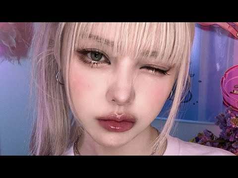 질문 많았던 라방 메이크업! 중안부 짧아 보이고 사진도 잘 나와요 '3' [칫챗 겟레디]