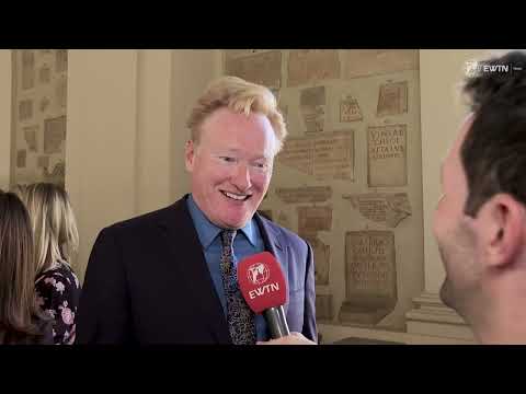 Conan O'Brien on meeting Pope Francis at the Vatican!