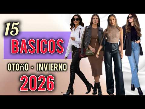 ✅🚨DEFINITIVE GUIDE: 15 FALL/WINTER 2026 ESSENTIALS⚠️❤️ TO LOOK MODERN AND ELEGANT/FASHION29