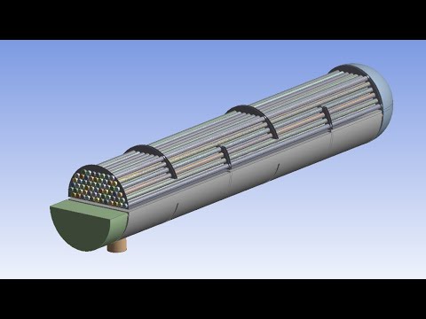 Designing Shell and Tube Heat Exchanger-ANSYS Fluent Tutorials