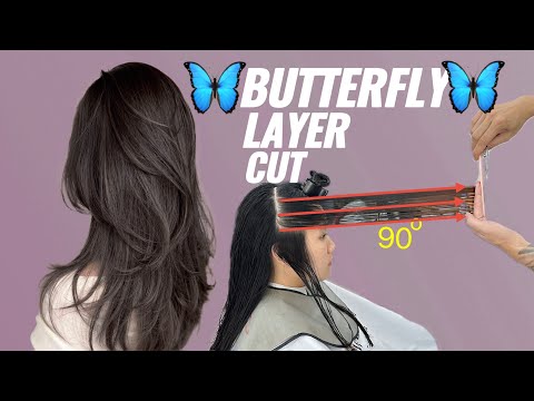 How to Cut a Perfect Butterfly Layer | Guide to Creating a Layered Butterfly Hairstyle Step-by-Step
