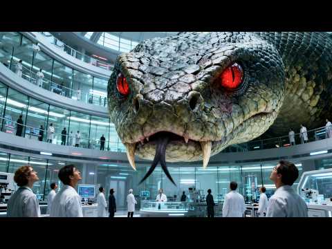 [2025 Disaster Blockbuster] The mutant python breaks out of the cage and destroys the laboratory!