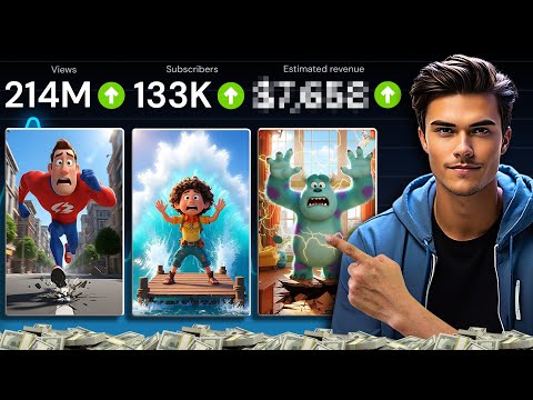 How I Make VIRAL 3D Animated Videos Using FREE AI Tools (FULL COURSE)