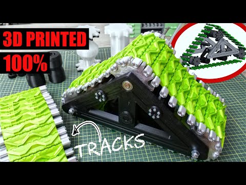 3D Printed Tank/Tractor TRACKS for RC Vehicles - Part 1