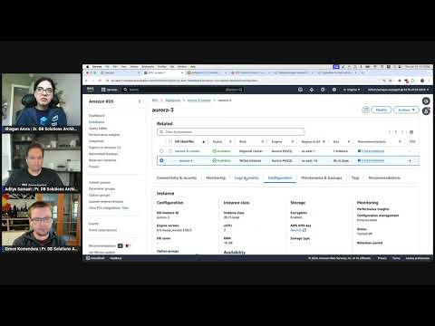 Make the most of your upgrade to Amazon Aurora MySQL version 3 | The Data Dive on AWS OnAir S01