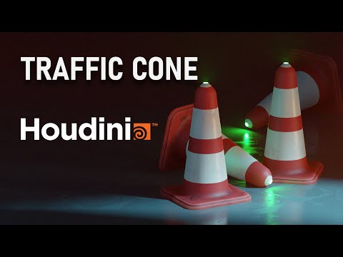 Houdini to UE5 - Traffic Cone Generator