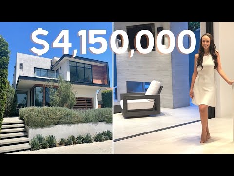 $4,150,000 Modern Home in West Hollywood, CA - Rooftop Views - This is Luxury Living!!!