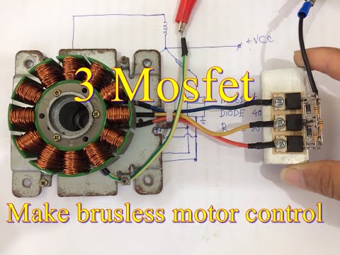How to make brushless motor controller  - Brushless BLDC Motors 12V - 24V