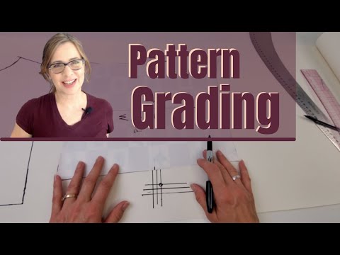 How to grade a sewing pattern