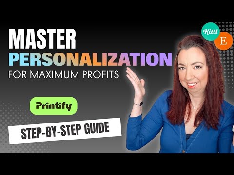 Master Personalization for Print on Demand - NEW Full Tutorial