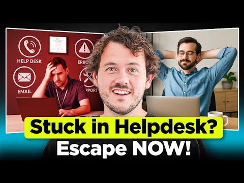 The Real Reason You’re Stuck in Helpdesk (And How to Escape It)