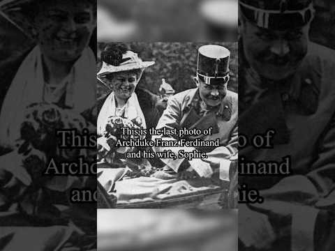 The Last Photo of Franz Ferdinand and Sophie — Minutes Before the Shot