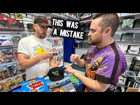 Game Store owner had INSTANT REGRET