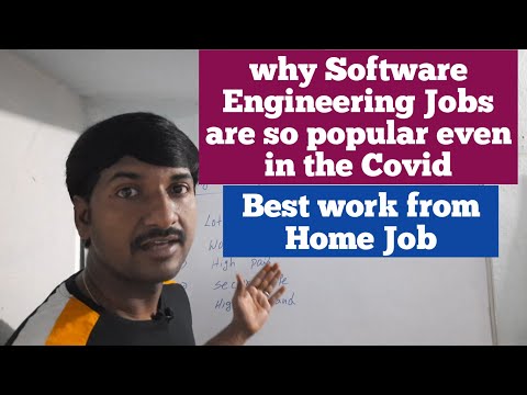 why software engineer jobs are important | Work from Home jobs | High paid jobs in Covid