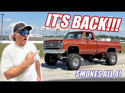 This Truck Is INSANE!!! Our 1,000+HP Cummins Swapped Squarebody Is Back!!! And It RIPS!!!
