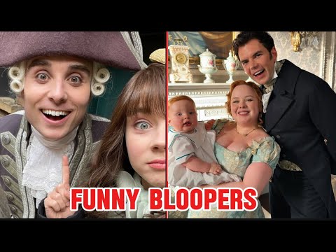 Bridgerton Season 4 Funniest Behind the Scenes and Bloopers | Cast behaving like children😹