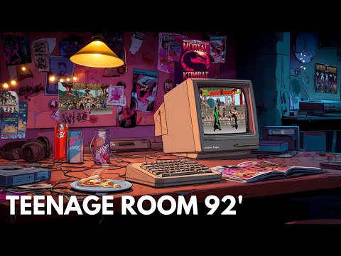 Teenage Room 1992 // Mortal Kombat & The Forbidden Retro Tape Synthwave Night