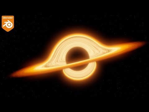 Procedural Animated Black Hole (Blender Tutorial)