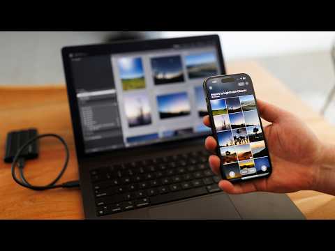 Easily Transfer Photos From Your Phone to Adobe Lightroom Classic