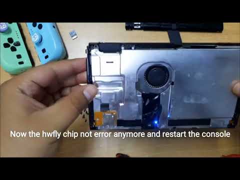 Reupload Purple Light Hwfly Chip Cannot Boot to Hekate fix without Flashing Nintendo Switch CFW