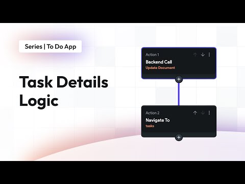 Building Task Logic | To Do App | FlutterFlow for Beginners