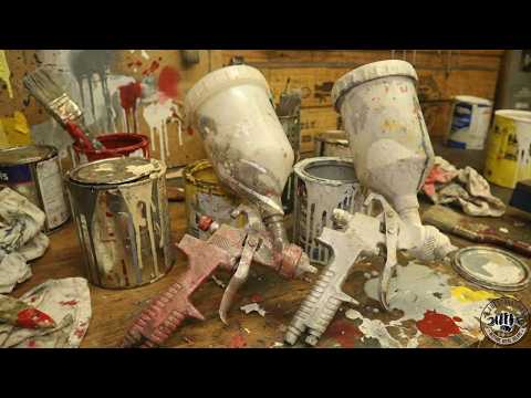 Saving two scrapyard sprayguns. Will they ever work again?