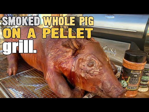 Smoked Whole Pig on a Pellet Grill | Damon and Lu Holter