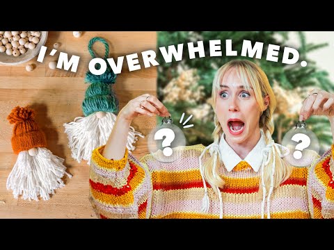 I DIY'd  hundreds of Christmas ornaments to sell and this is how it went