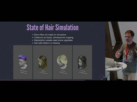 Hair Simulation: From Cosmos Laundromat to Geometry Nodes — Blender Conference 2025