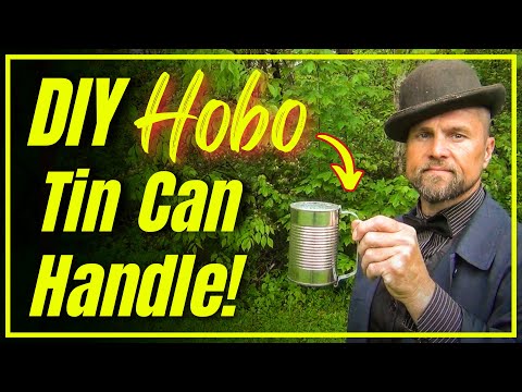 DIY Hobo Tin Can Handle – Turn Any Can into a Handy Mug in Minutes!