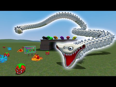 I DISCOVERED NEW ROBLOX HUNGRY WORM 2 RAINBOW in Garry's Mod