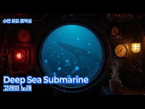 [8시간] 심해 잠수함 10,000m 🐋 고래의 노래 & 델타파 (Delta Wave) | 불면증 치료, 깊은 잠, 수면유도