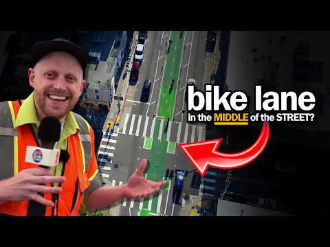 This Bike Lane Split the Road— Now Everyone's Choosing Sides 😊😠🚲