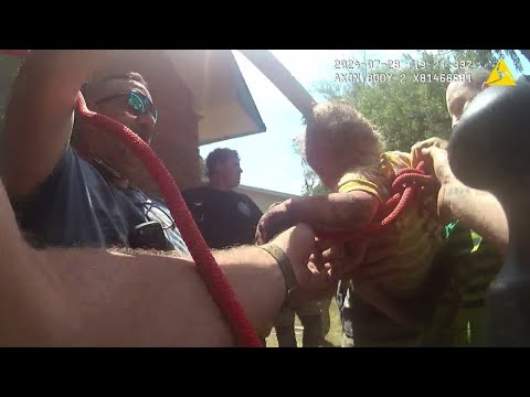 Kansas police rescue 14-month-old boy from PVC pipe