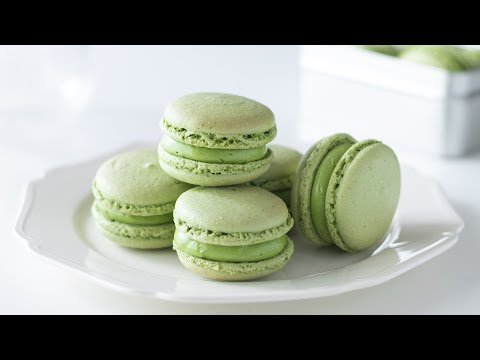 Matcha Macaron｜HidaMari Cooking