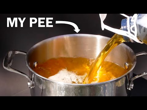 Extracting urea from my own pee