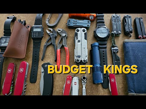 Some of the Best Budget EDC Gear I've Tied Around $30 (A-List)