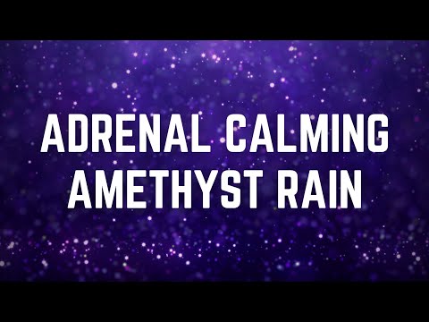 ADRENAL CALMING AMETHYST NOISE | 12 Hrs | Black Screen | No Midway Ads | Relax/ Sleep/ Calm Anxiety