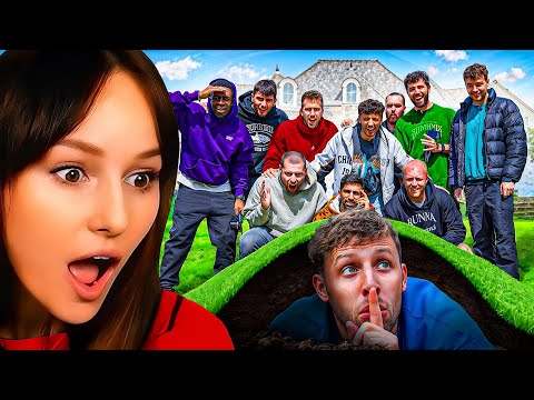 Freya Reacts to SIDEMEN HIDE & SEEK AT W2S HOUSE