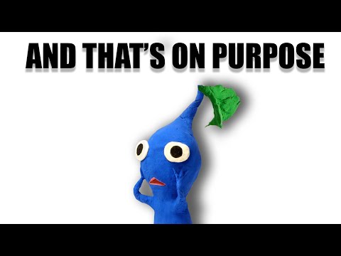 Blue Pikmin are "Bad"